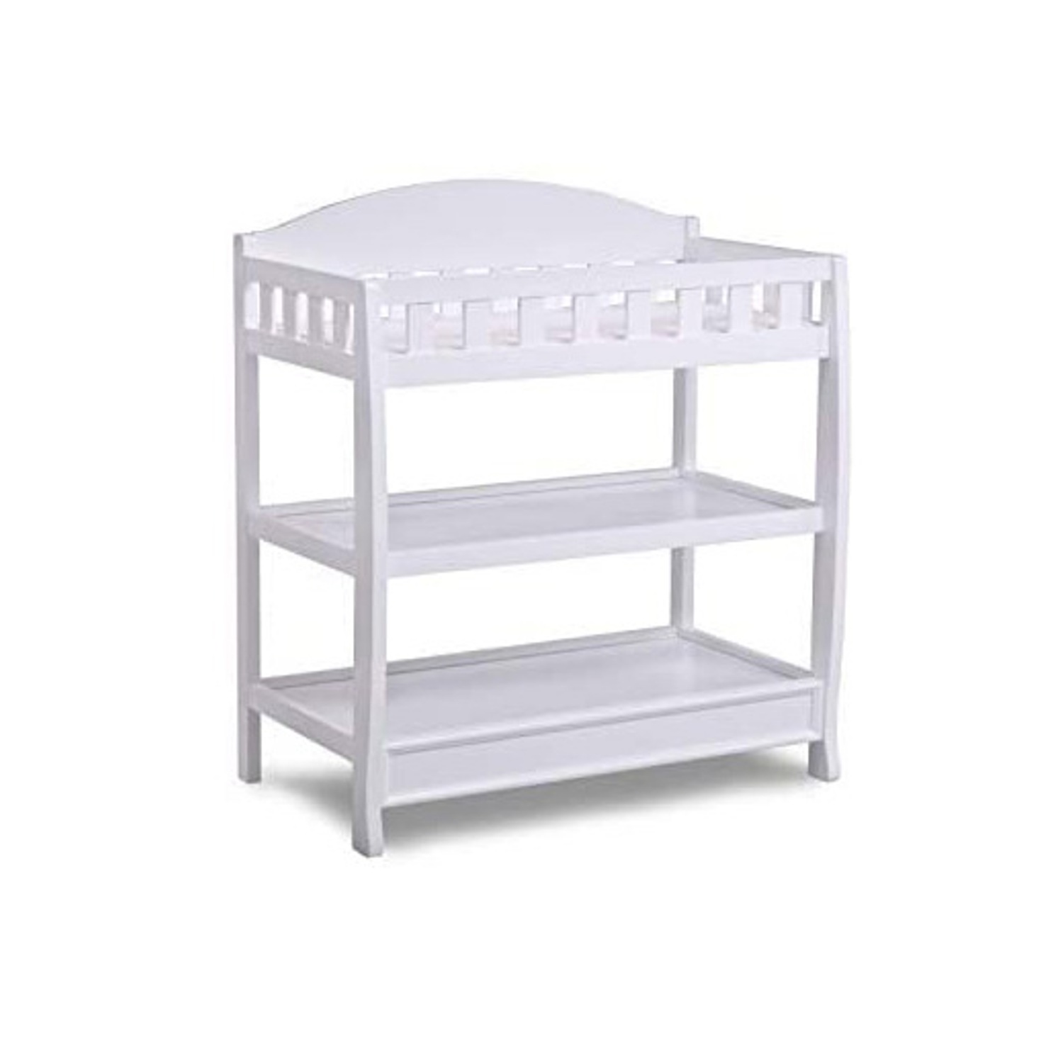 Wooden Baby Changer with Shelf